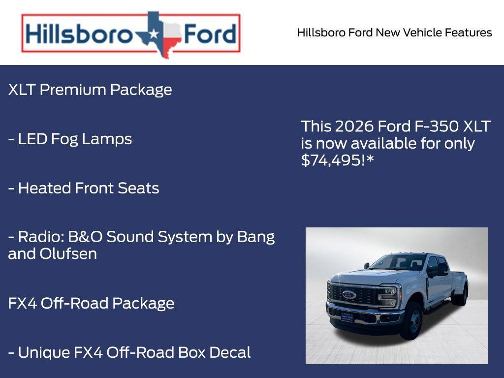 new 2026 Ford F-350 car, priced at $74,495