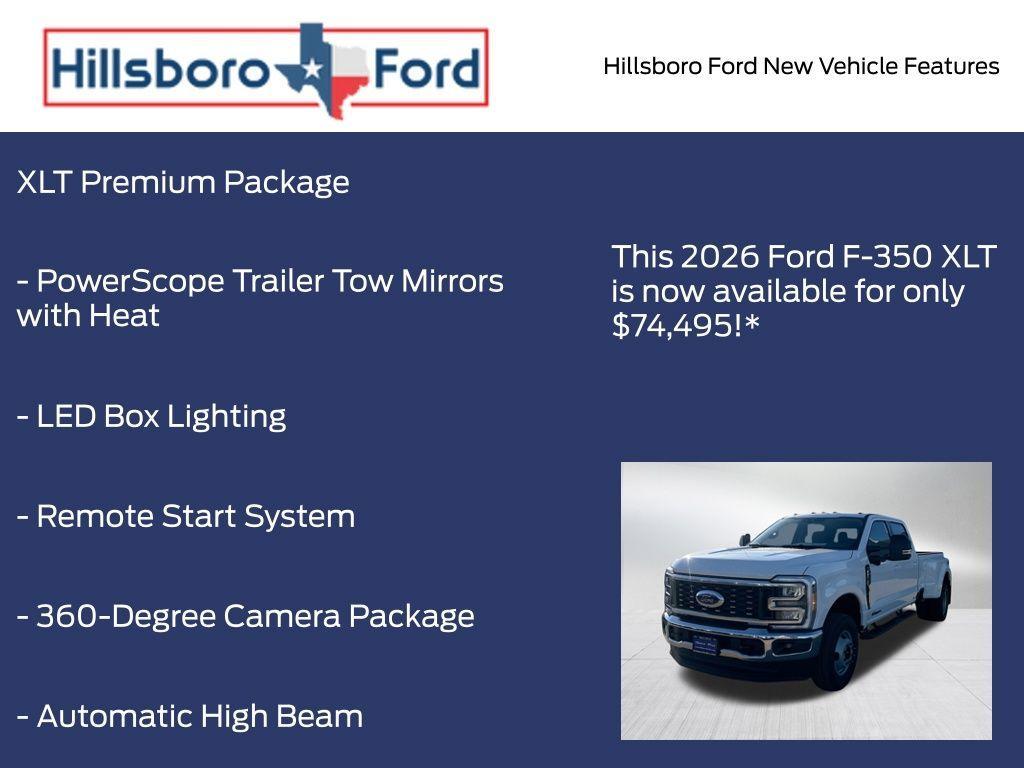 new 2026 Ford F-350 car, priced at $74,495