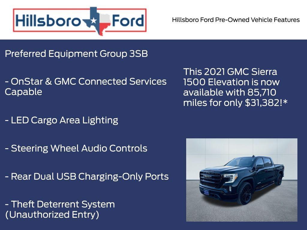 used 2021 GMC Sierra 1500 car, priced at $31,382