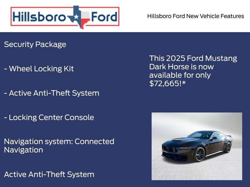 new 2025 Ford Mustang car, priced at $72,665