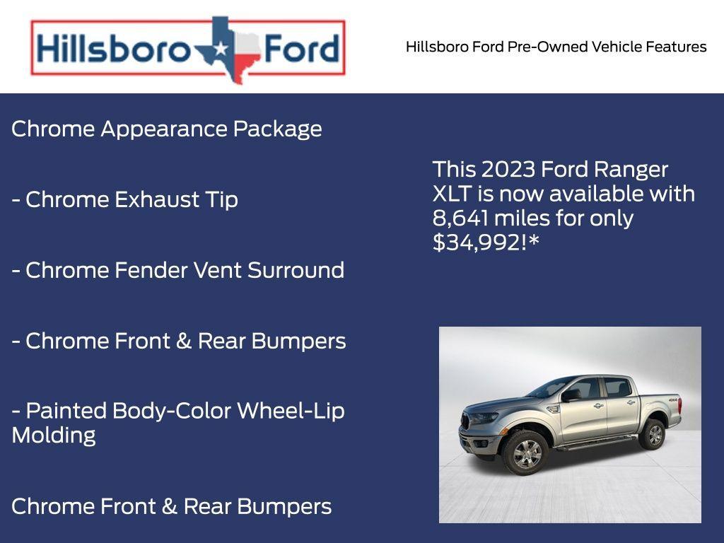 used 2023 Ford Ranger car, priced at $34,992