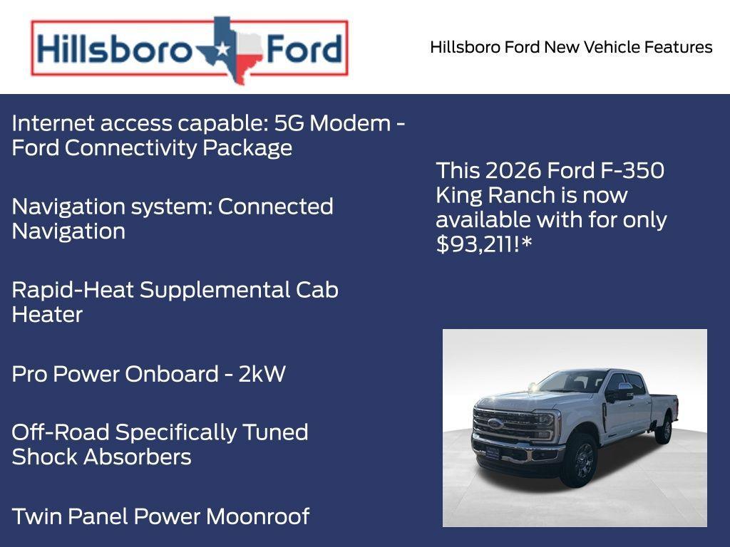 new 2026 Ford F-350 car, priced at $93,211