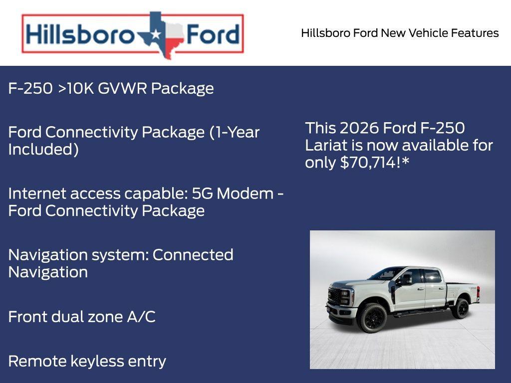 new 2026 Ford F-250 car, priced at $70,714