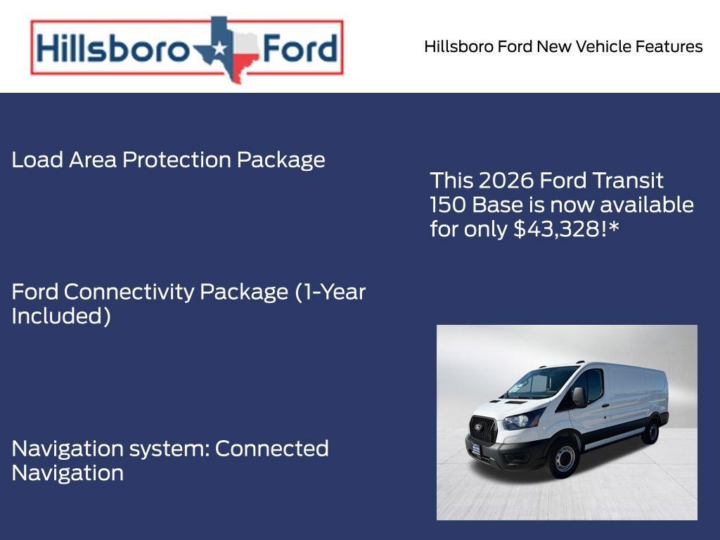 new 2026 Ford Transit-150 car, priced at $43,328