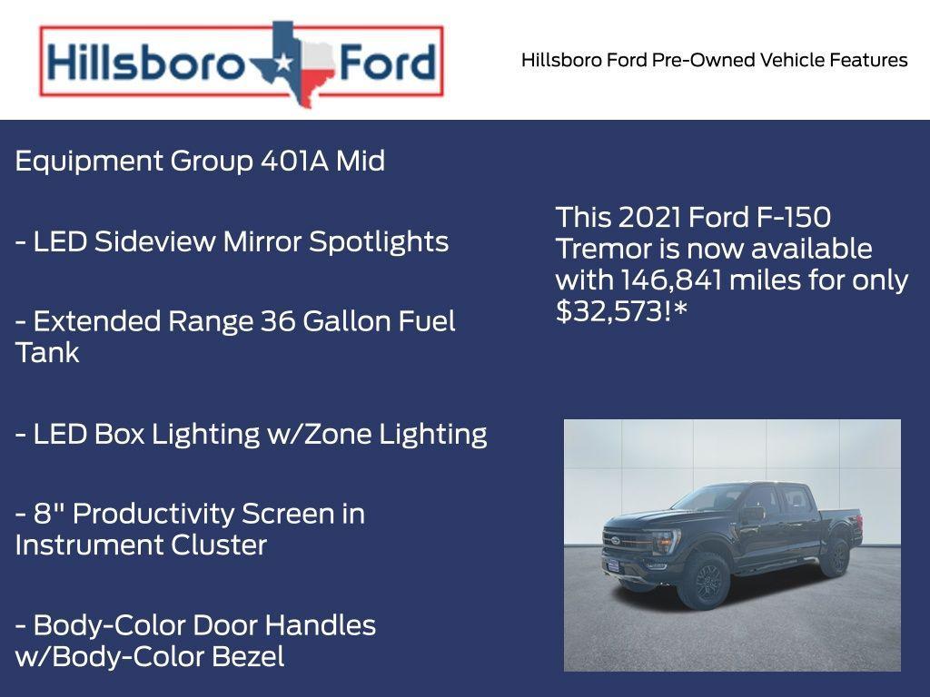 used 2021 Ford F-150 car, priced at $32,573