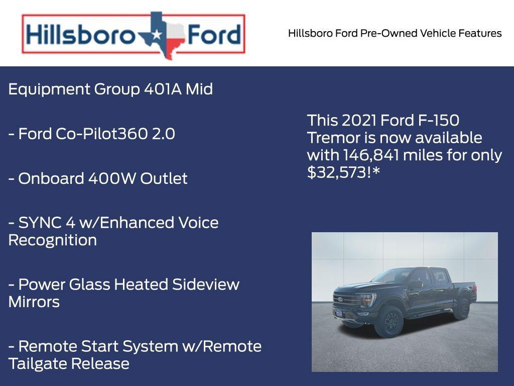 used 2021 Ford F-150 car, priced at $32,573