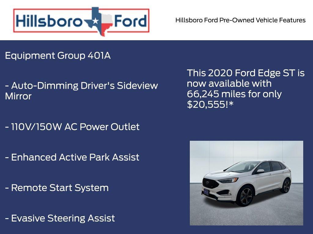 used 2020 Ford Edge car, priced at $20,555