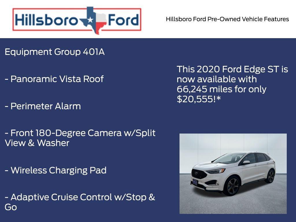 used 2020 Ford Edge car, priced at $20,555