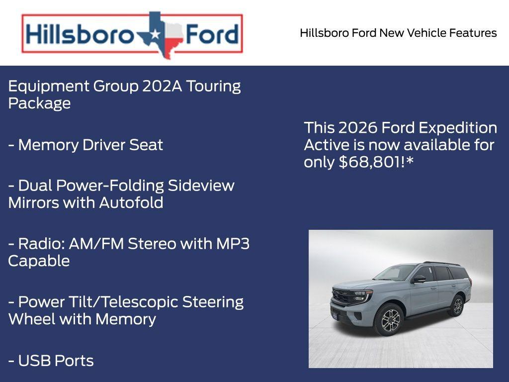 new 2026 Ford Expedition car, priced at $68,801