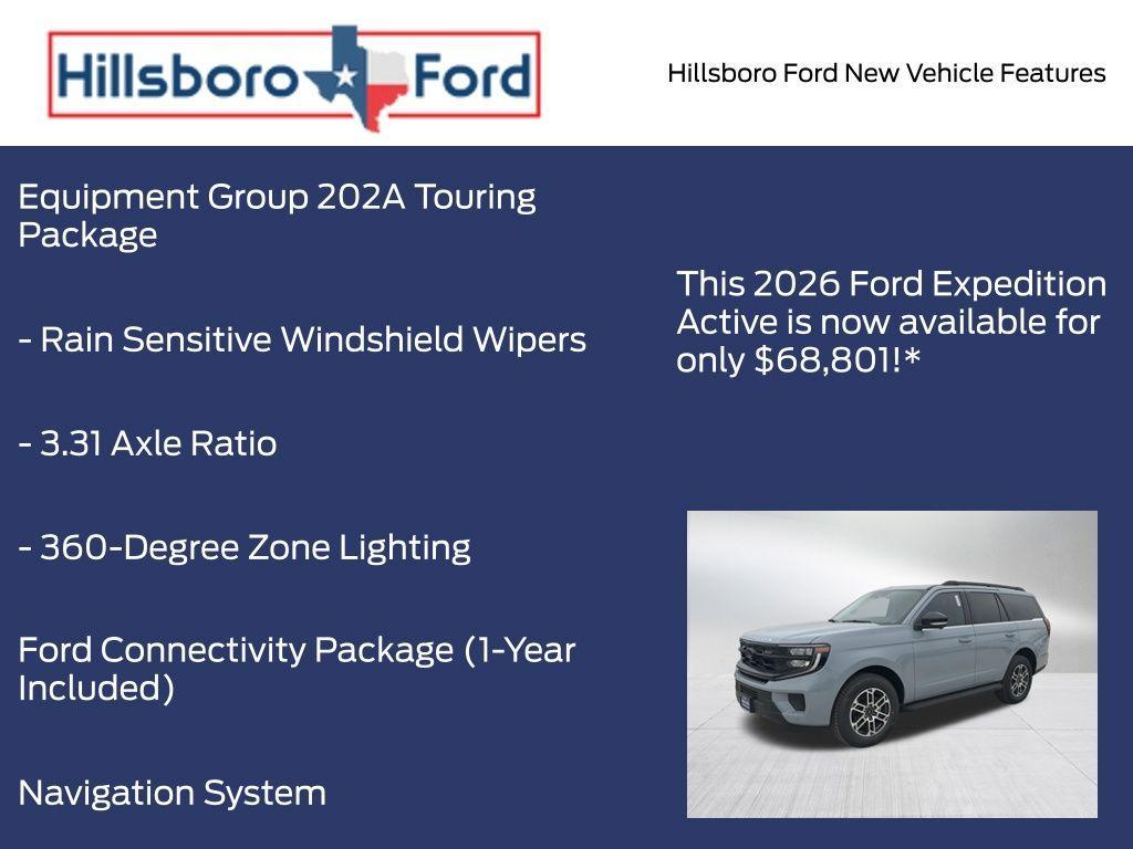 new 2026 Ford Expedition car, priced at $68,801