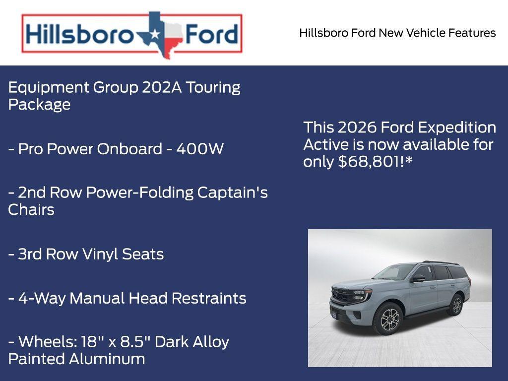 new 2026 Ford Expedition car, priced at $68,801