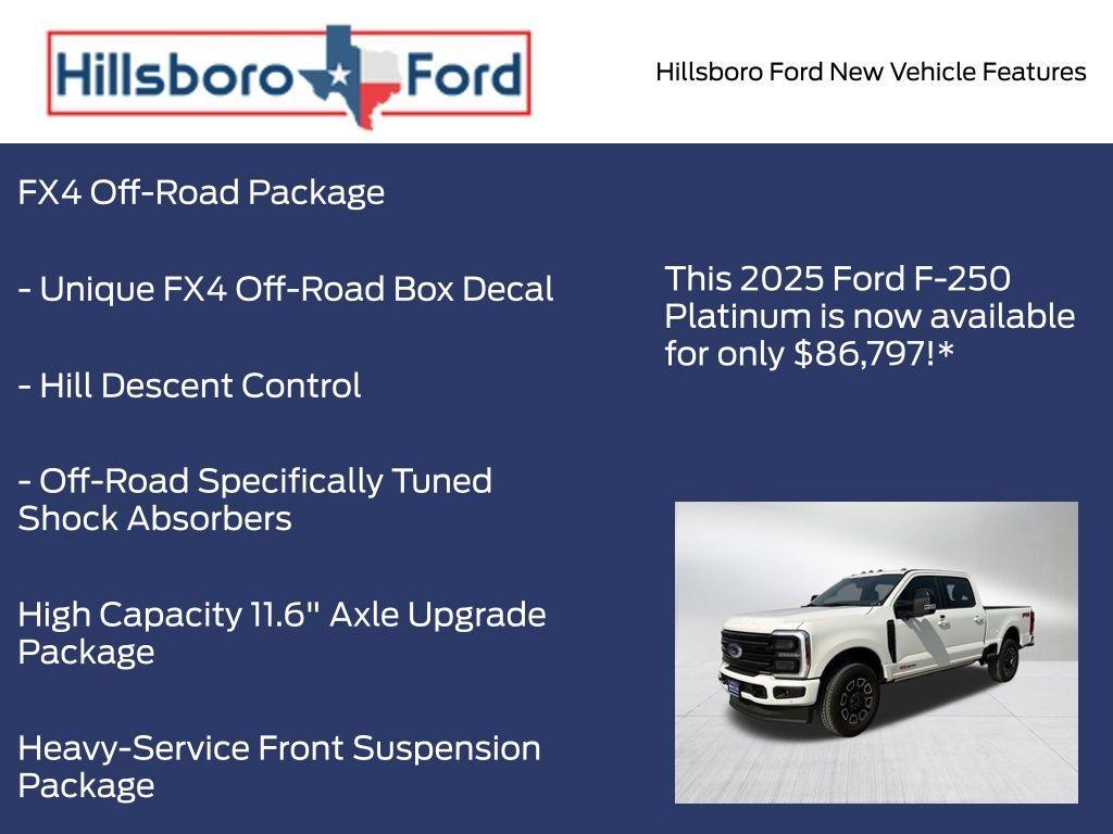 new 2025 Ford F-250 car, priced at $86,797