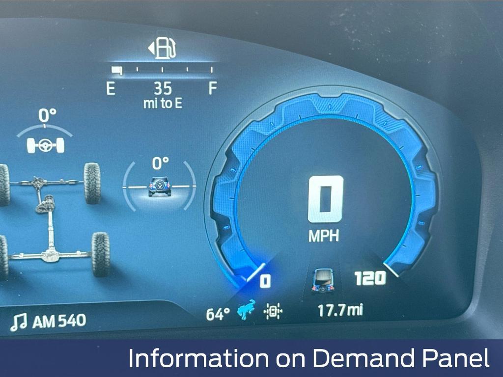 new 2025 Ford Bronco car, priced at $48,682