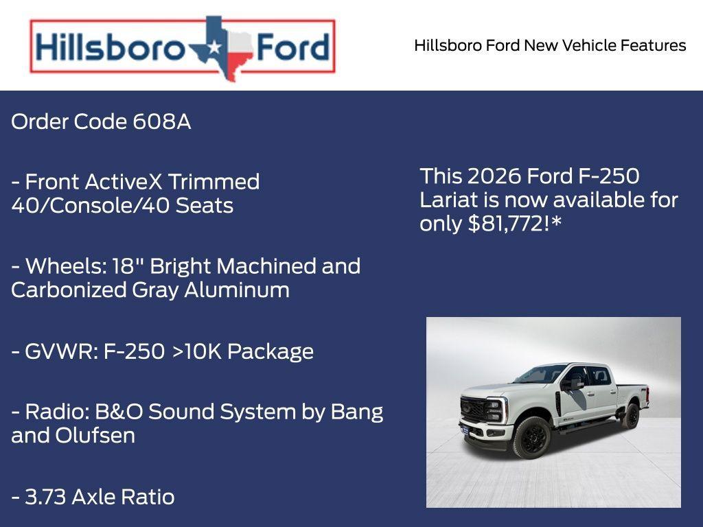 new 2026 Ford F-250 car, priced at $81,772