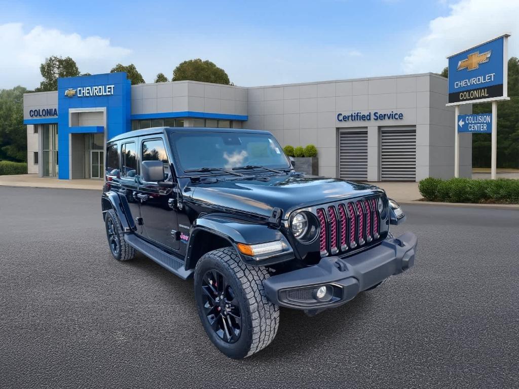 used 2021 Jeep Wrangler Unlimited 4xe car, priced at $29,999