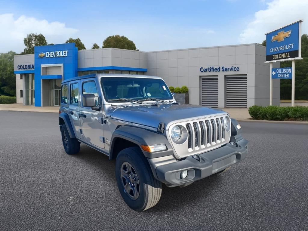 used 2020 Jeep Wrangler Unlimited car, priced at $24,600