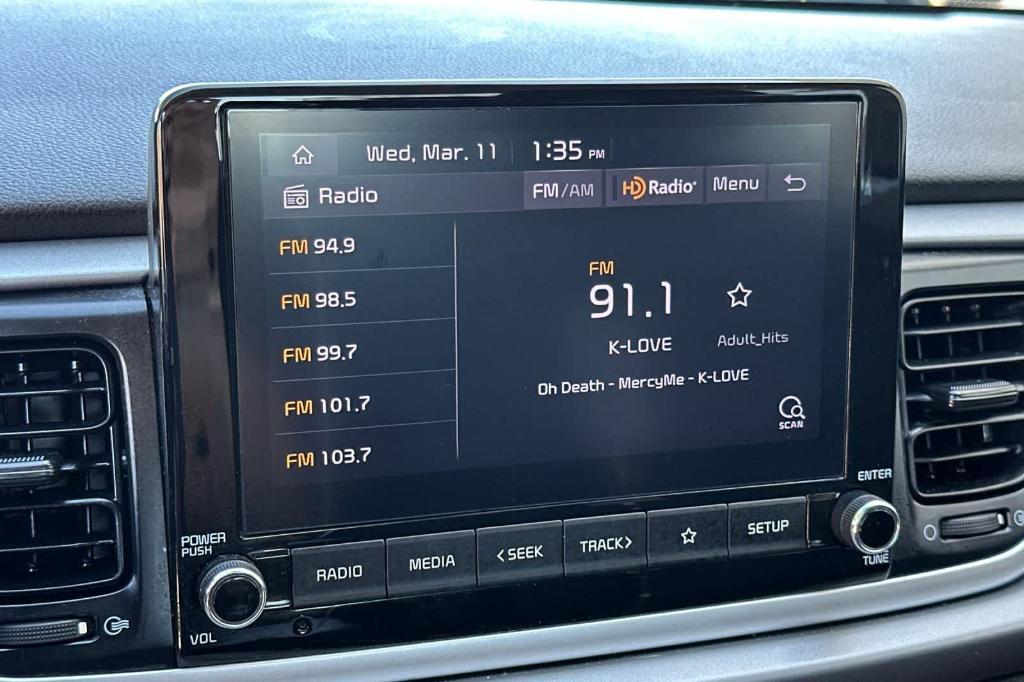 used 2021 Kia Rio car, priced at $14,493