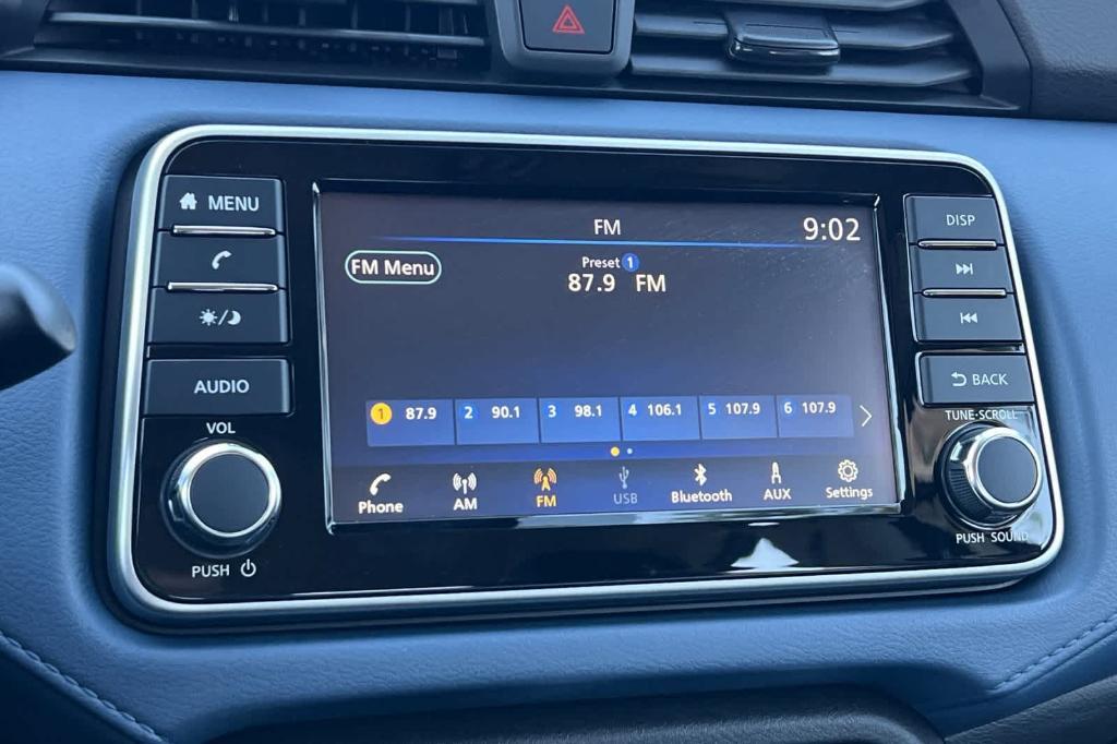 new 2025 Nissan Versa car, priced at $20,891