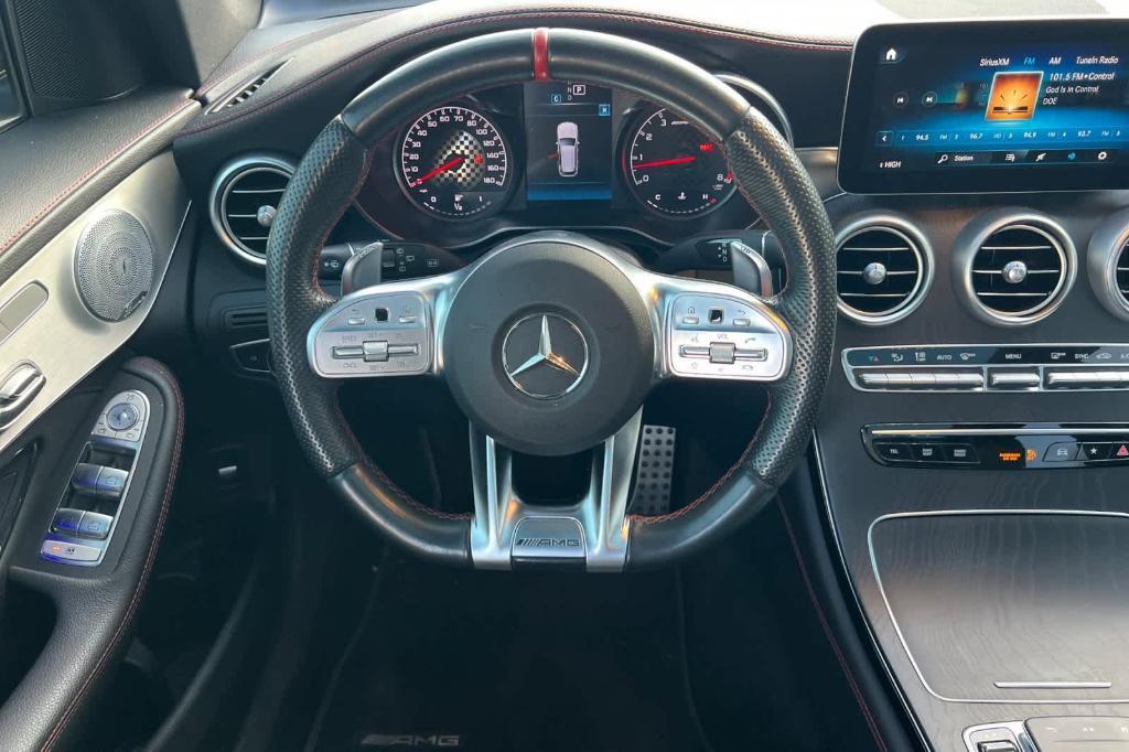 used 2020 Mercedes-Benz AMG GLC 43 car, priced at $28,899