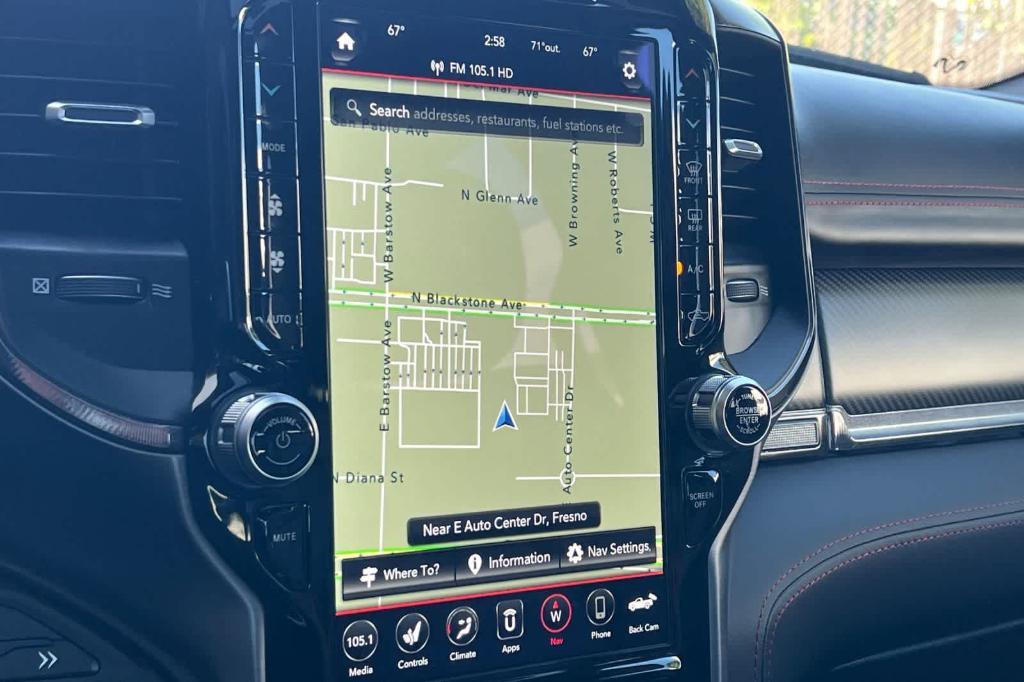 used 2021 Ram 1500 car, priced at $83,800