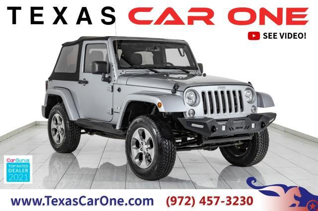 used 2018 Jeep Wrangler JK car, priced at $20,996