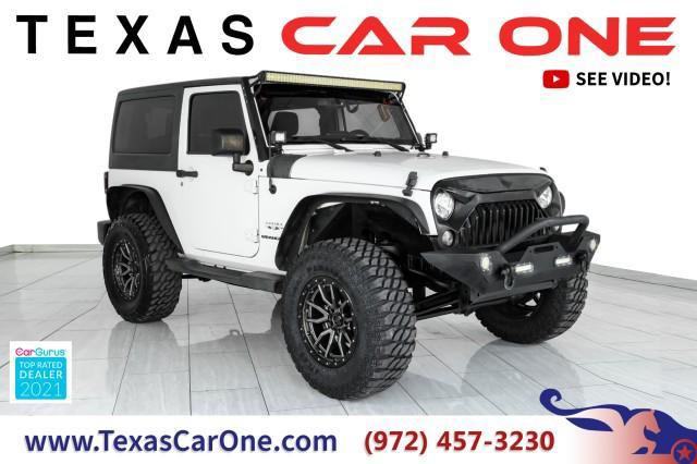 used 2017 Jeep Wrangler car, priced at $17,996