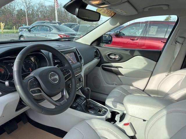 used 2021 Jeep Cherokee car, priced at $21,696
