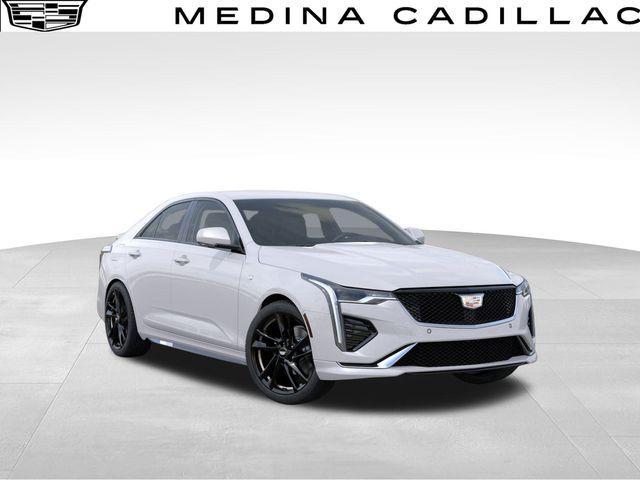 new 2025 Cadillac CT4 car, priced at $48,810