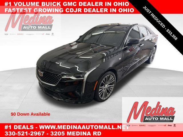 used 2024 Cadillac CT4 car, priced at $33,358