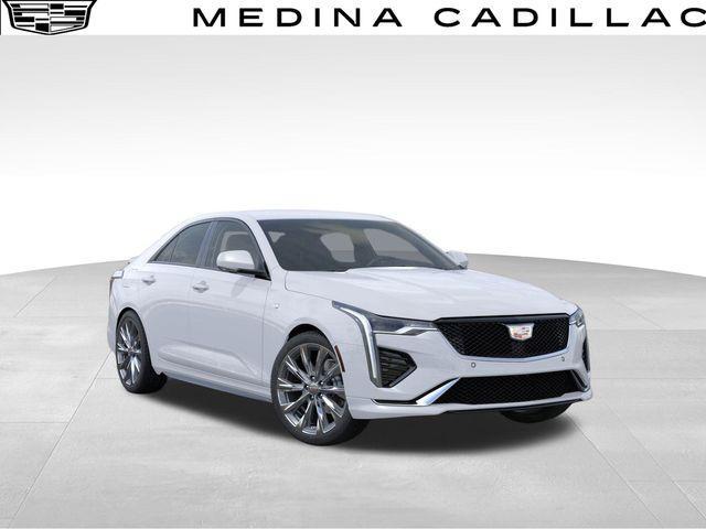 new 2025 Cadillac CT4 car, priced at $48,815