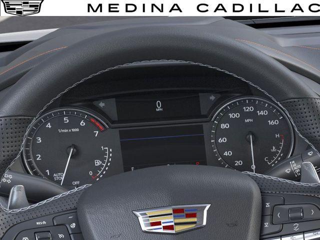 new 2025 Cadillac CT4 car, priced at $48,815