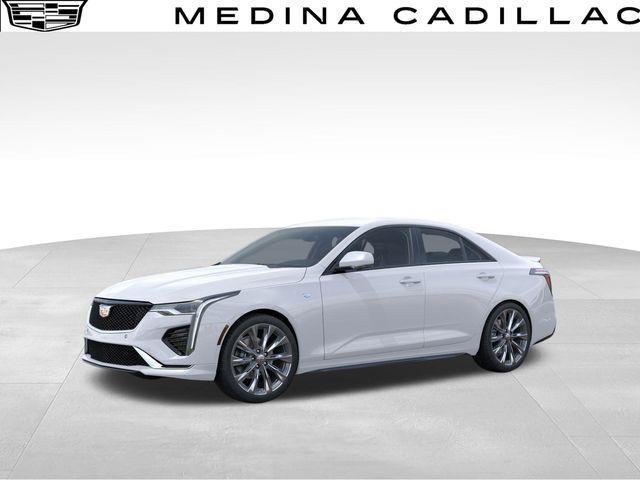 new 2025 Cadillac CT4 car, priced at $48,815