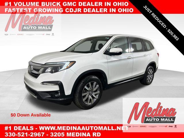 used 2021 Honda Pilot car, priced at $20,983