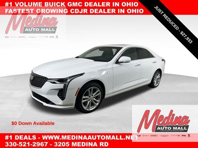 used 2022 Cadillac CT4 car, priced at $27,933