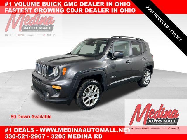 used 2021 Jeep Renegade car, priced at $19,387