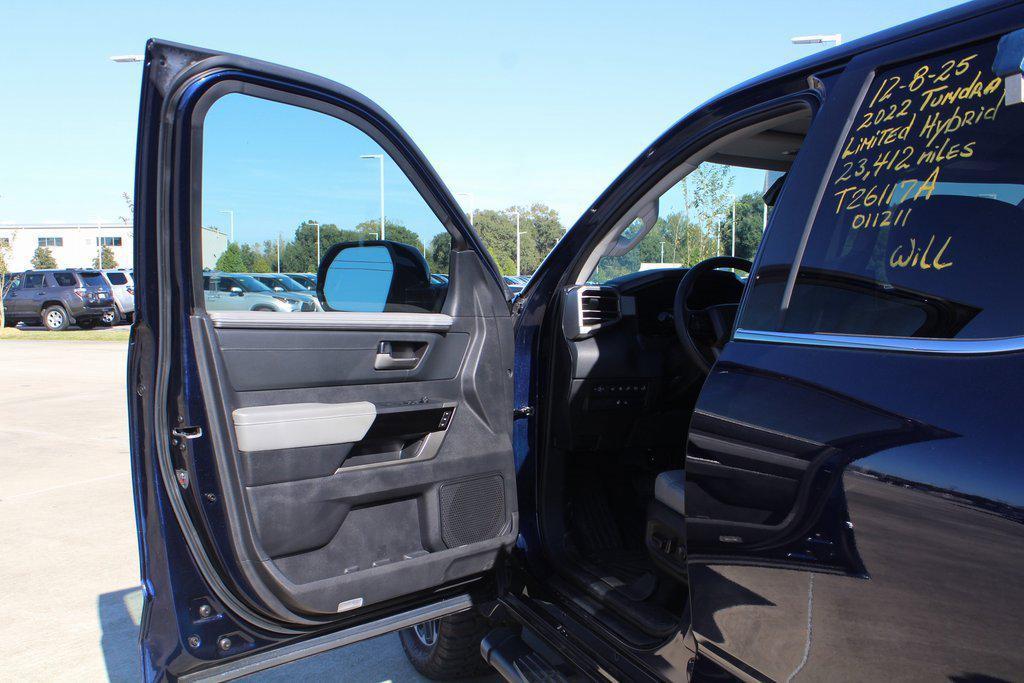 used 2022 Toyota Tundra Hybrid car, priced at $49,999