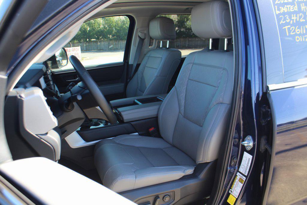 used 2022 Toyota Tundra Hybrid car, priced at $49,999