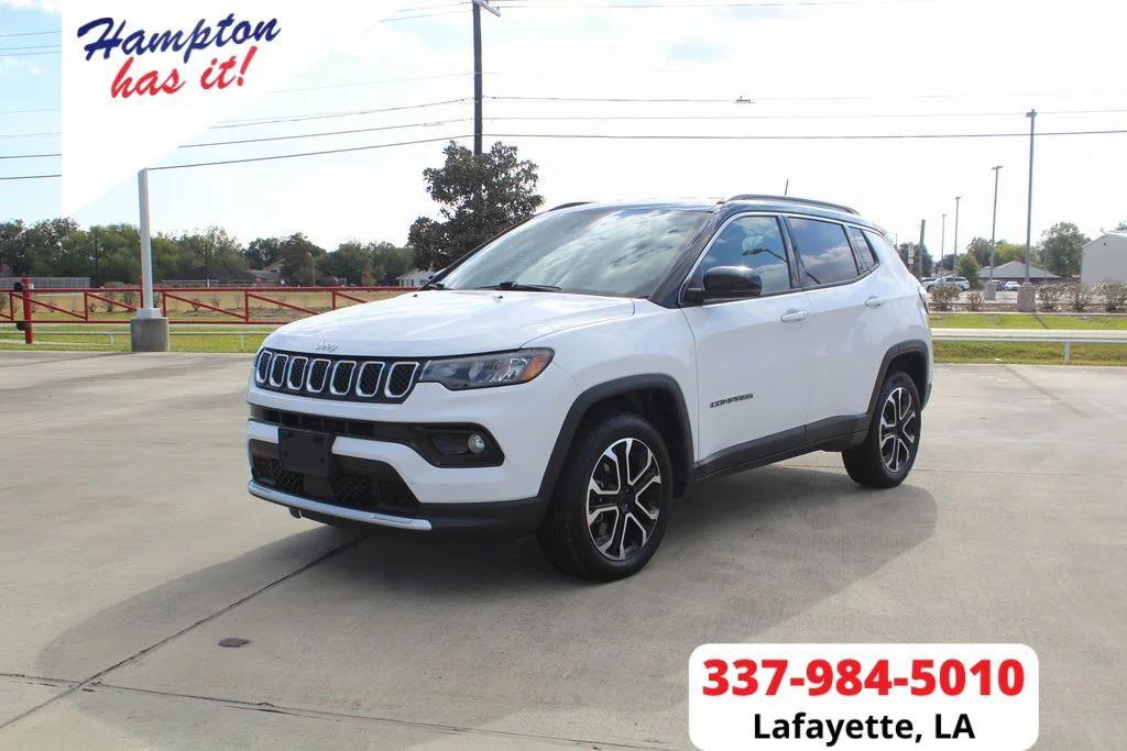used 2023 Jeep Compass car, priced at $20,595