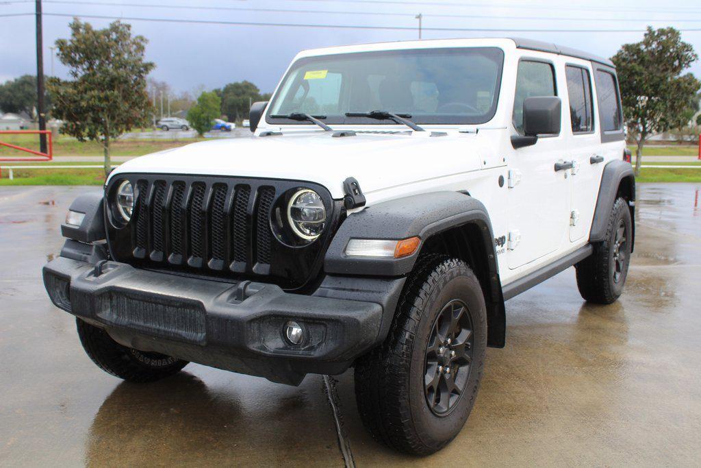 used 2020 Jeep Wrangler Unlimited car, priced at $20,995