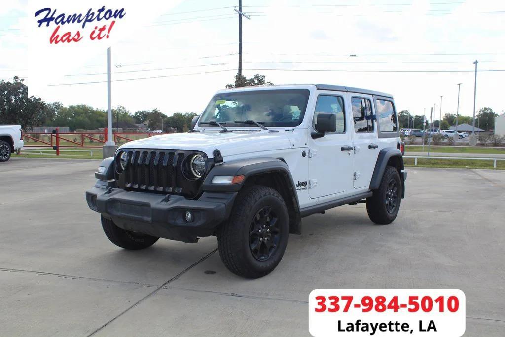 used 2020 Jeep Wrangler Unlimited car, priced at $20,995