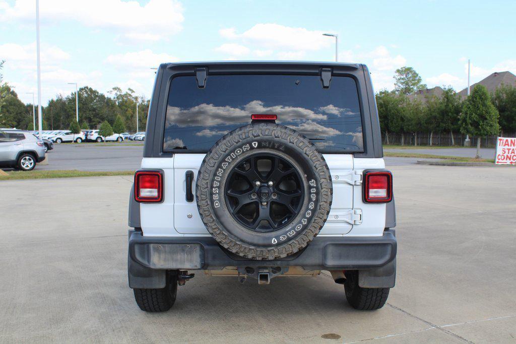 used 2020 Jeep Wrangler Unlimited car, priced at $20,995