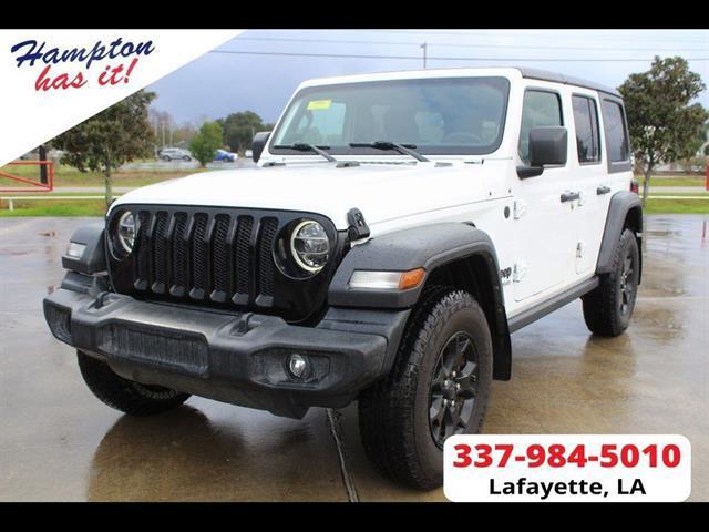 used 2020 Jeep Wrangler Unlimited car, priced at $19,995
