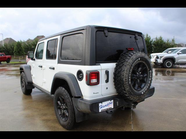 used 2020 Jeep Wrangler Unlimited car, priced at $19,995