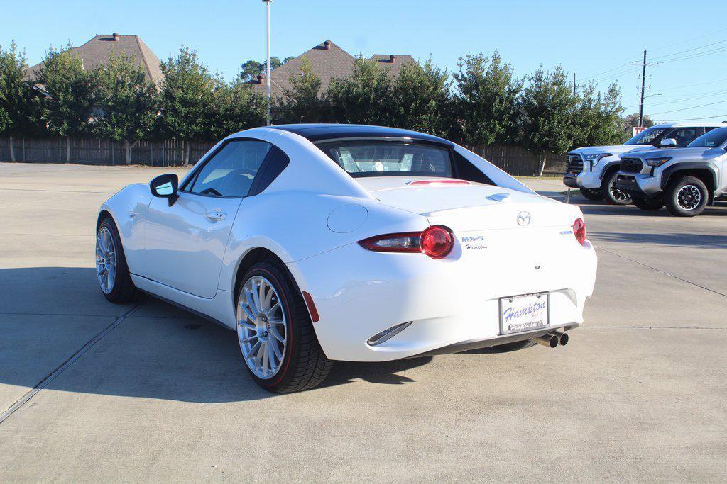 used 2022 Mazda MX-5 Miata RF car, priced at $27,000