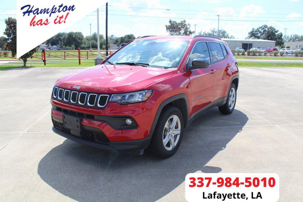 used 2024 Jeep Compass car, priced at $20,595