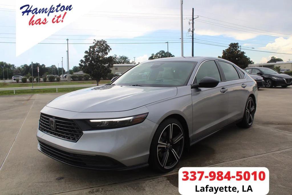 used 2023 Honda Accord Hybrid car, priced at $26,595