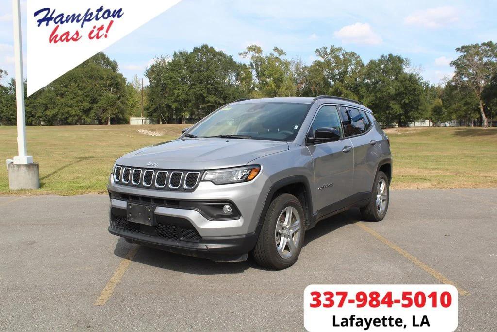 used 2024 Jeep Compass car, priced at $20,495