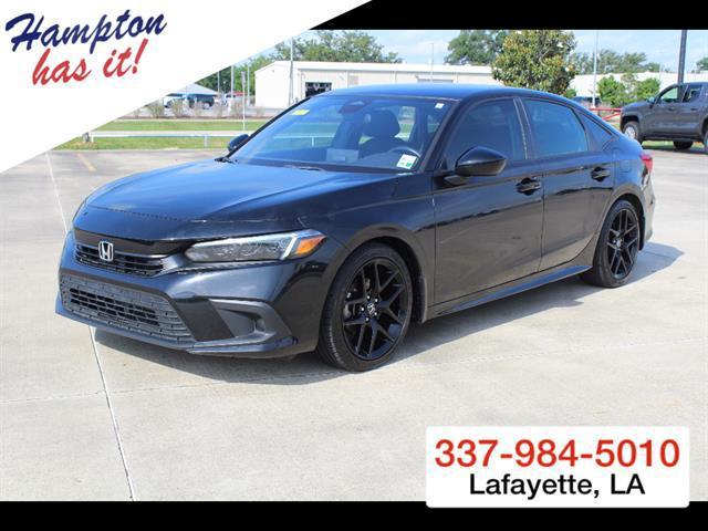 used 2022 Honda Civic car, priced at $19,500