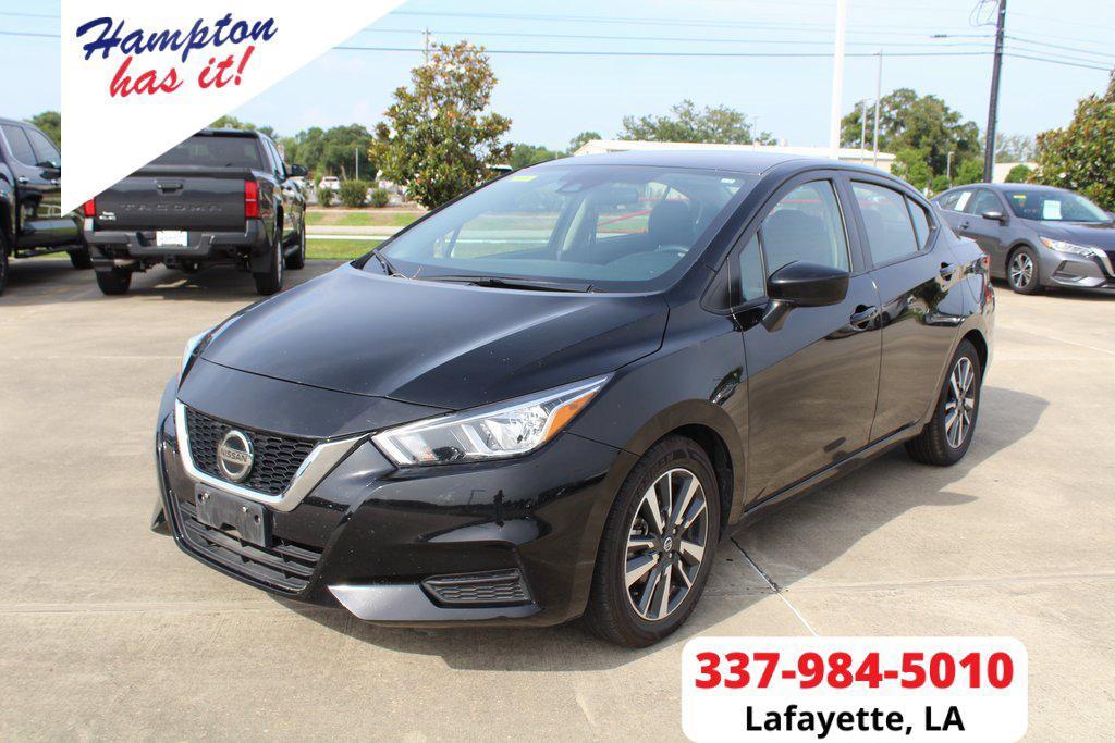 used 2022 Nissan Versa car, priced at $15,895