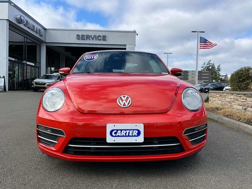 used 2018 Volkswagen Beetle car, priced at $14,680
